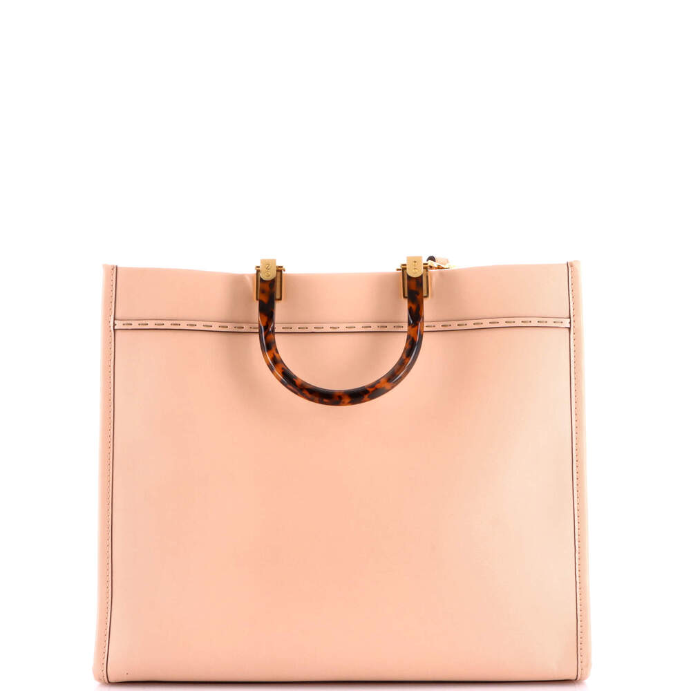 Fendi Sunshine Shopper Tote Leather #249189F19B - Picture 3 of 8